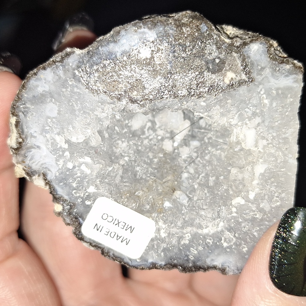 Natural Geode Crystal Decor